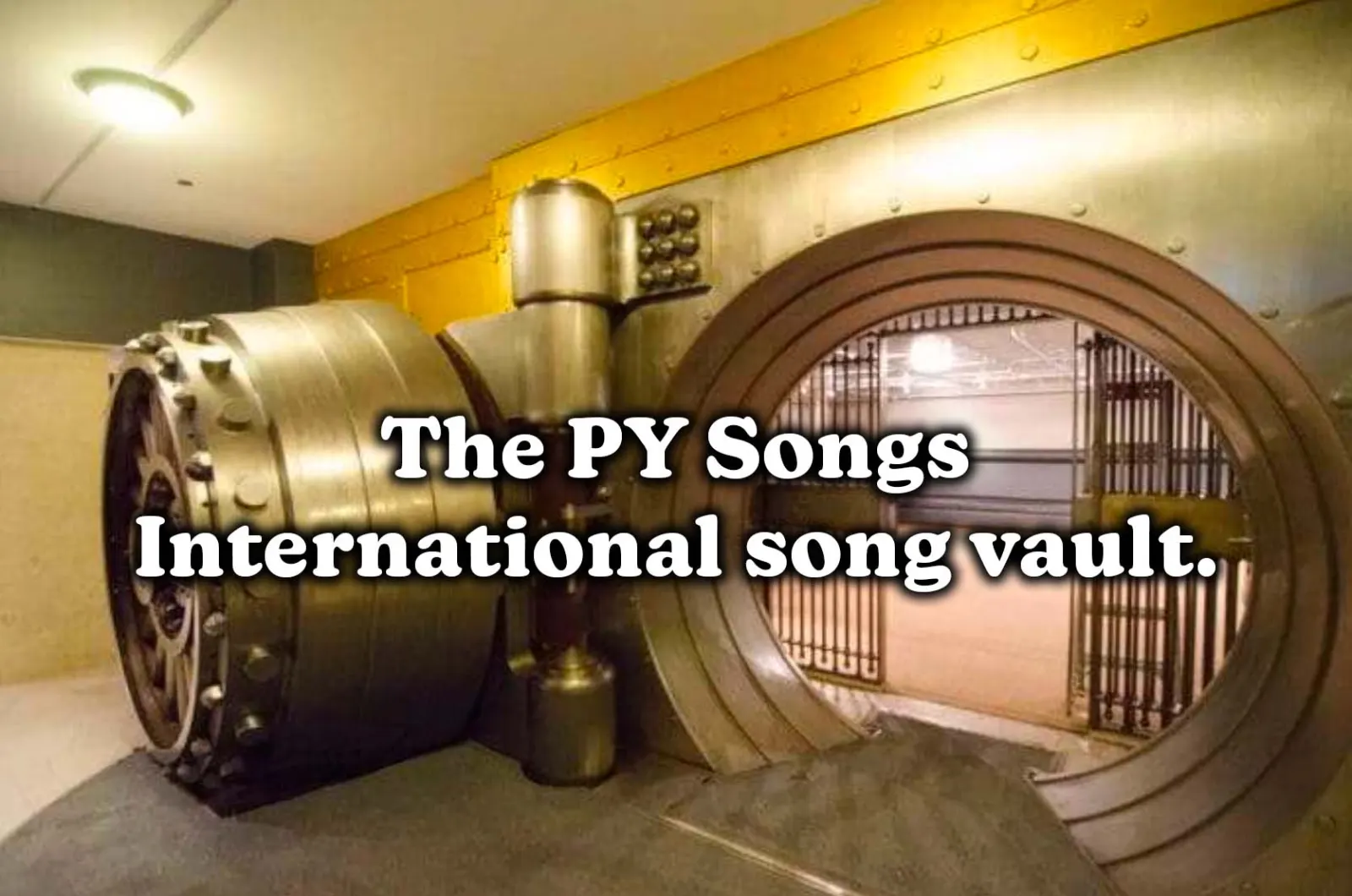 The PY Songs International song vault